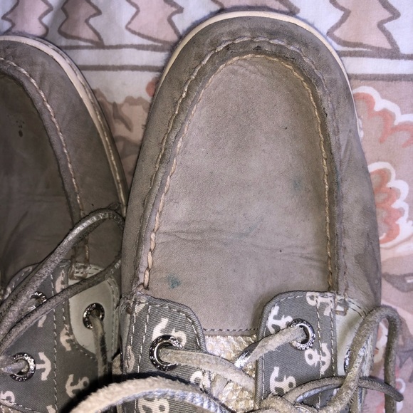 Sperry Top-Sider Anchor Print Shoes - Picture 2 of 8